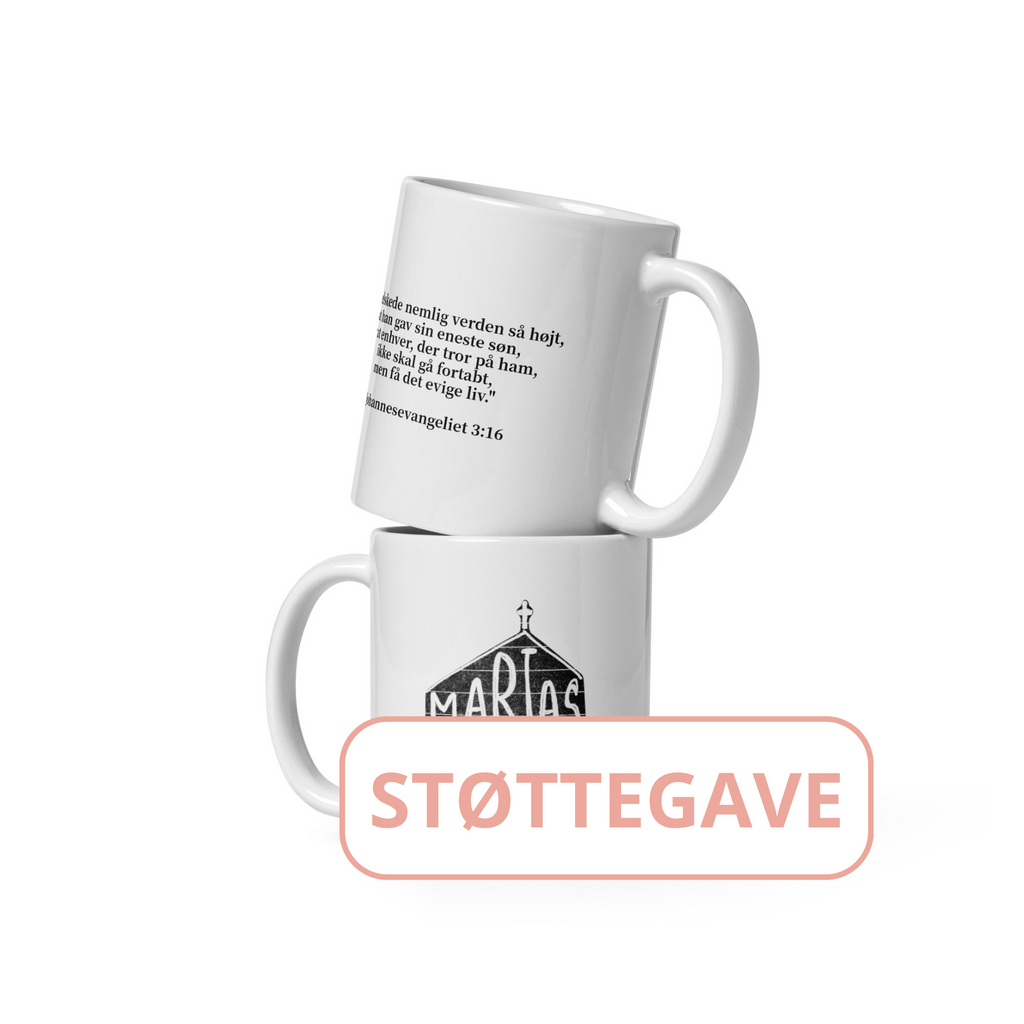 Marias Hjørne krus 330 ml (støttegave)