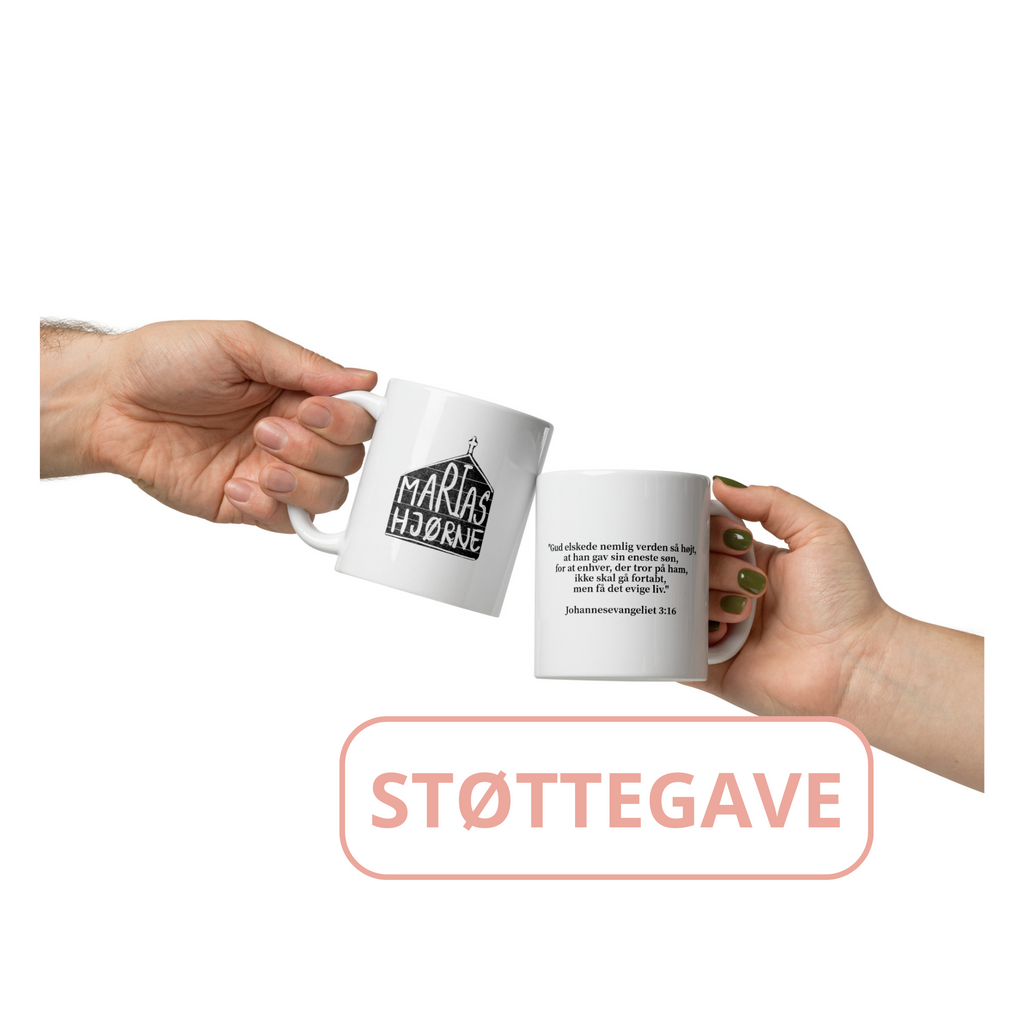 Marias Hjørne krus 330 ml (støttegave)