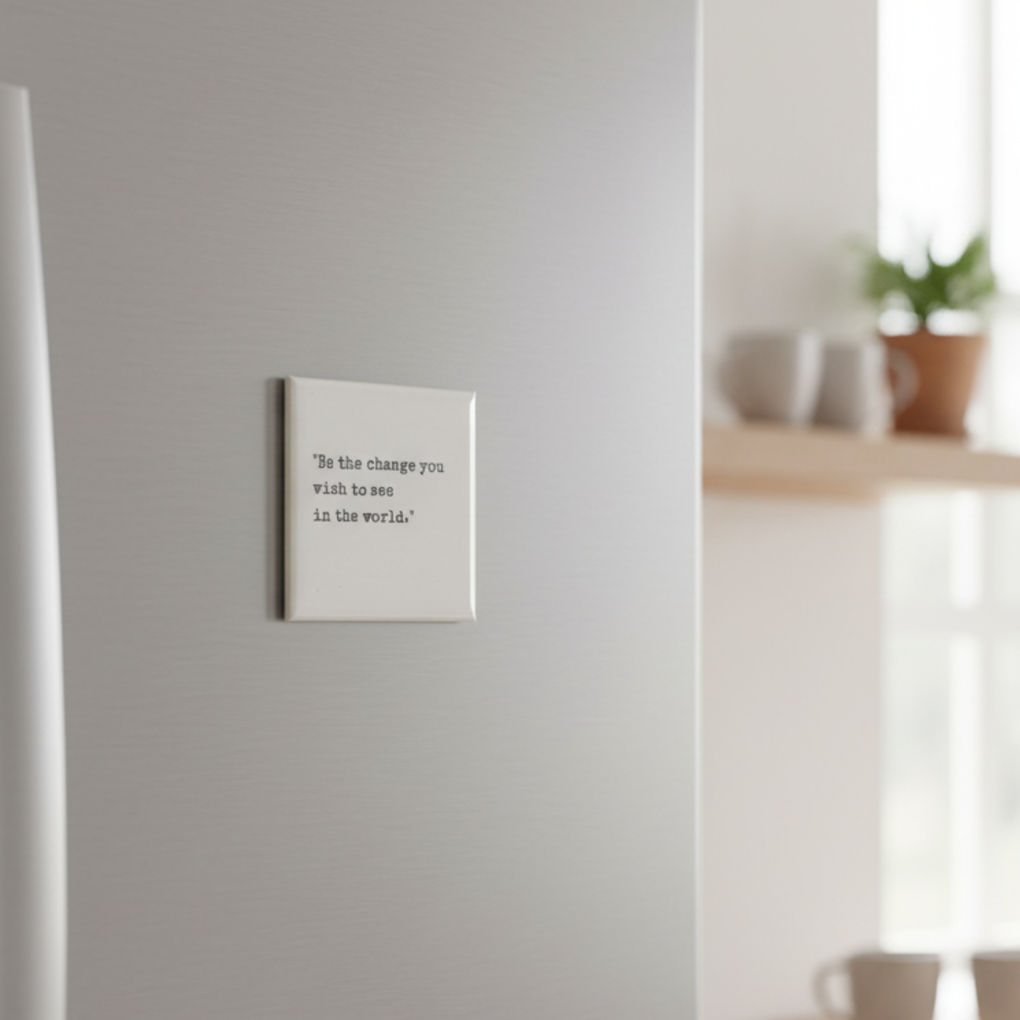 "The change" 5x5 magnet