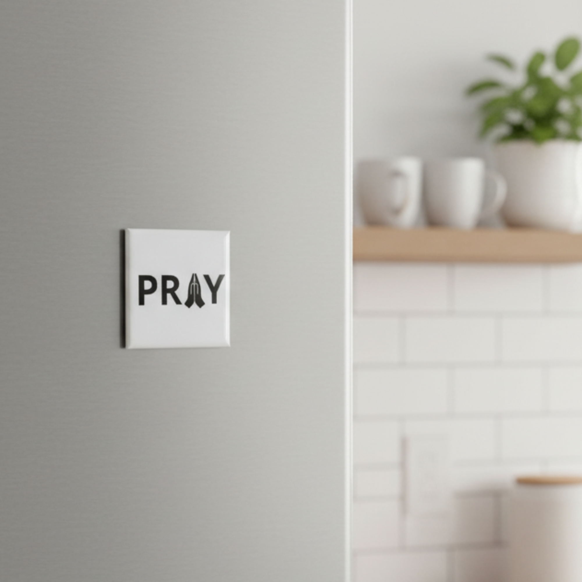 "PRAY" 5x5 magnet