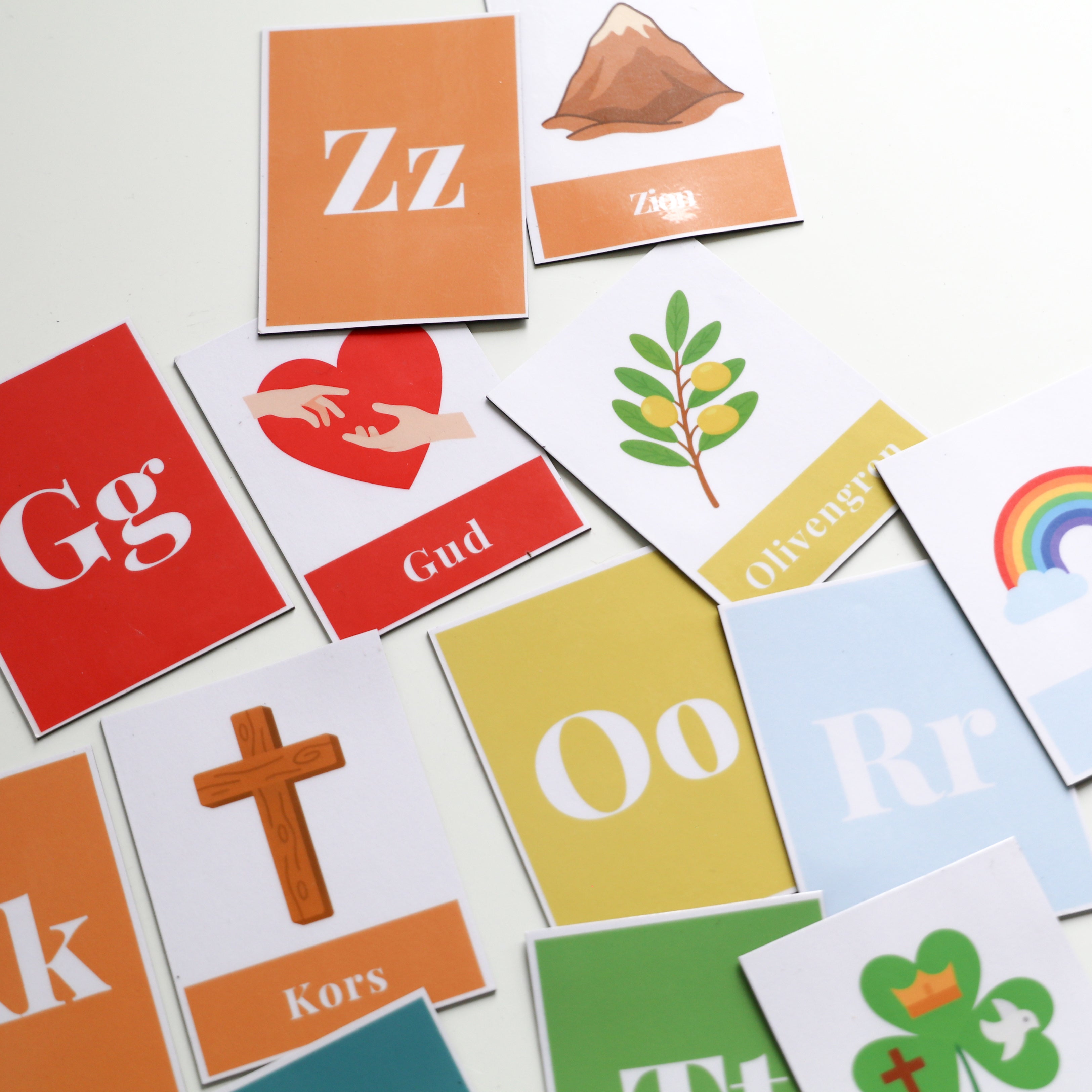 Bibelens ABC magneter