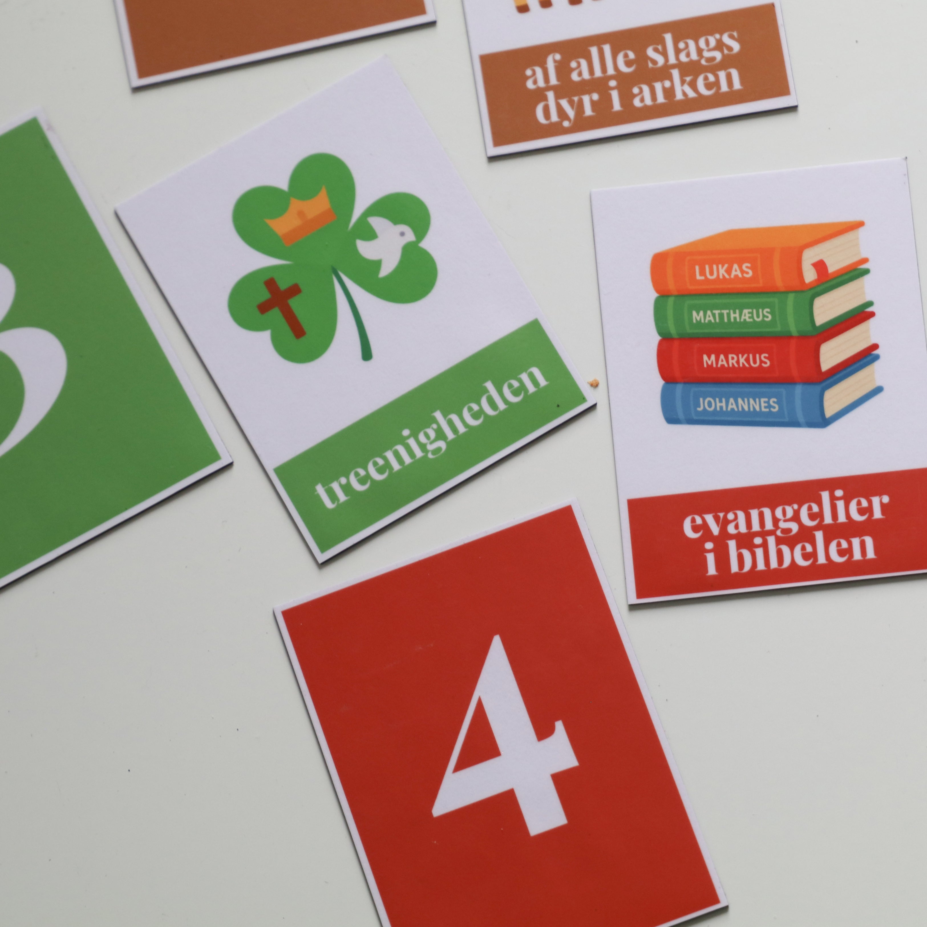 Bibelen i tal 1-12 magneter