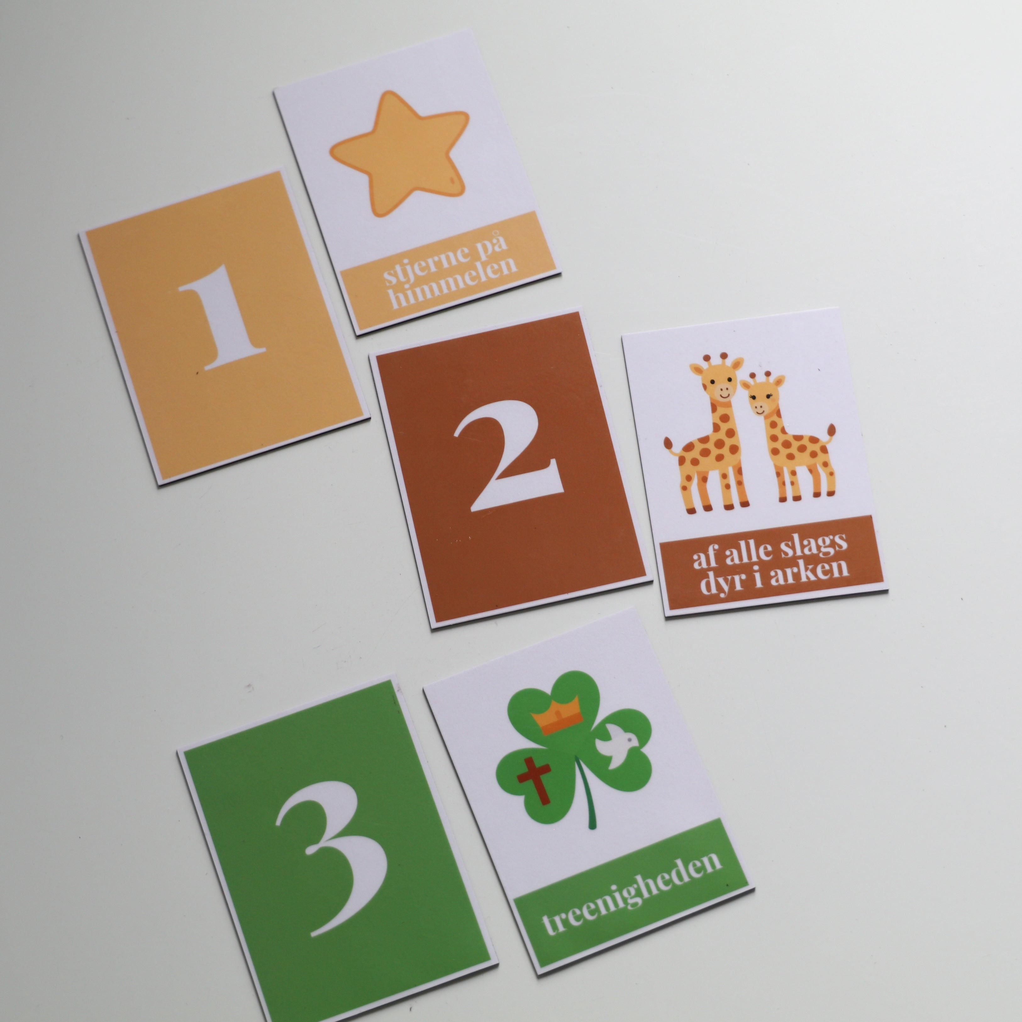 Bibelen i tal 1-12 magneter